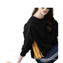 new arrival cheap special design crew neck sweatshirt for women